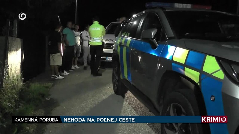 NEHODA NA POĽNEJ CESTE