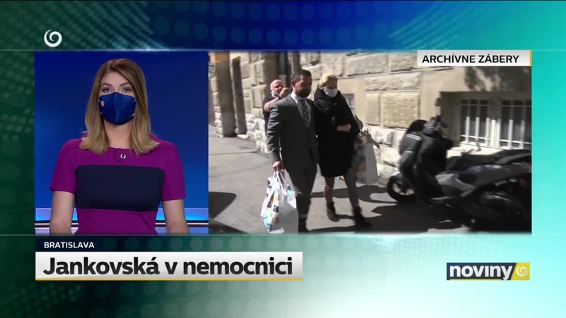 Jankovská v nemocnici
