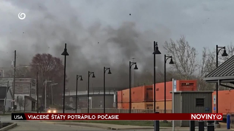 VIACERÉ ŠTÁTY POTRÁPILO POČASIE