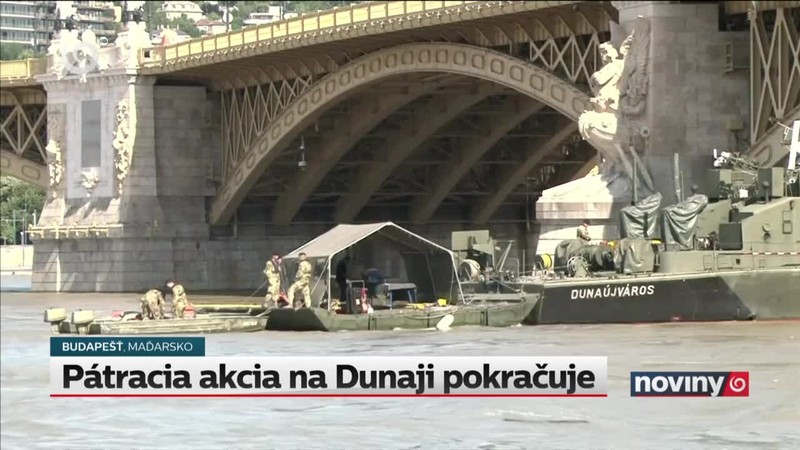 Pátracia akcia na Dunaji pokračuje