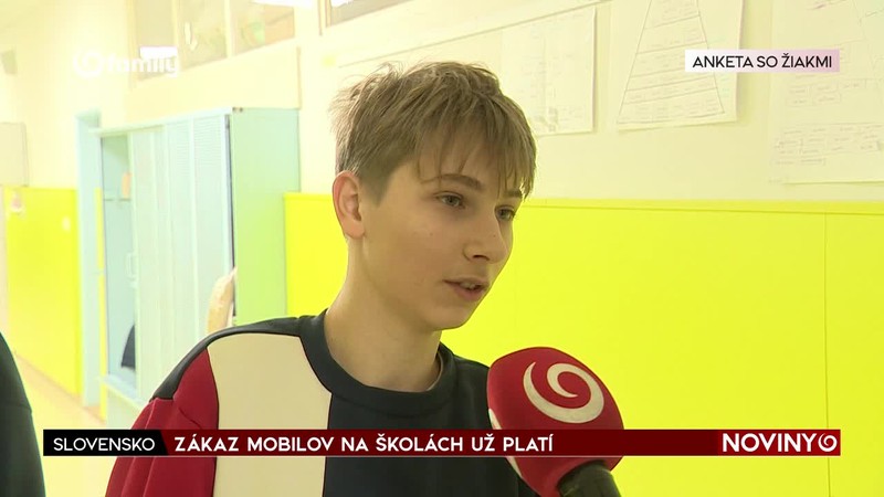 ZÁKAZ MOBILOV NA ŠKOLÁCH UŽ PLATÍ