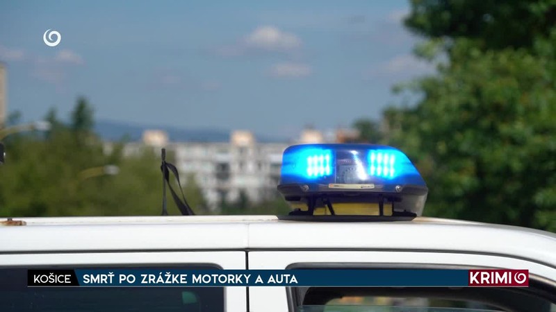 SMRŤ PO ZRÁŽKE MOTORKY A AUTA