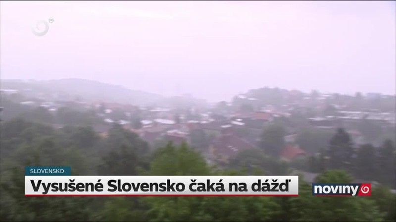 Vysušené Slovensko čaká na dážď