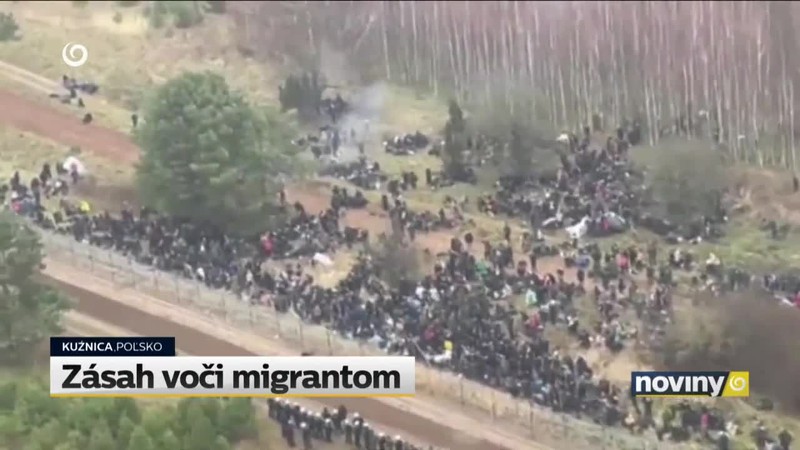 Zásah voči migrantom