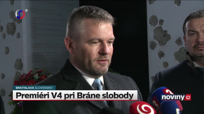 Premiéri V4 pri Bráne slobody