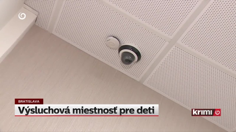 Výsluchová miestnosť pre deti