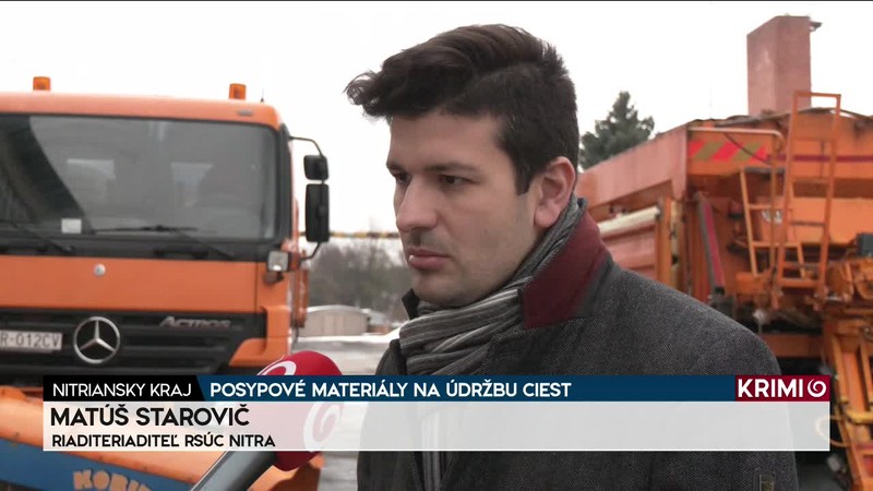 POSYPOVÉ MATERIÁLY NA ÚDRŽBU CIEST