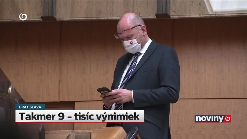 Takmer 9 - tisíc výnimiek