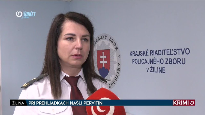 PRI PREHLIADKACH NAŠLI PERVITÍN