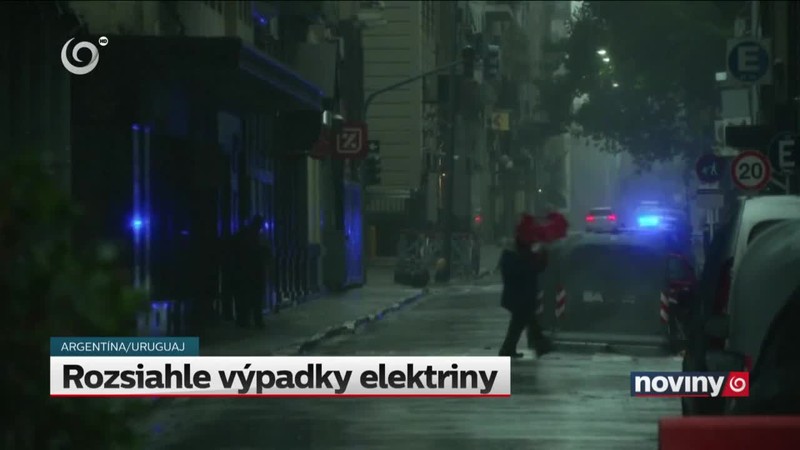 Rozsiahle výpadky elektriny