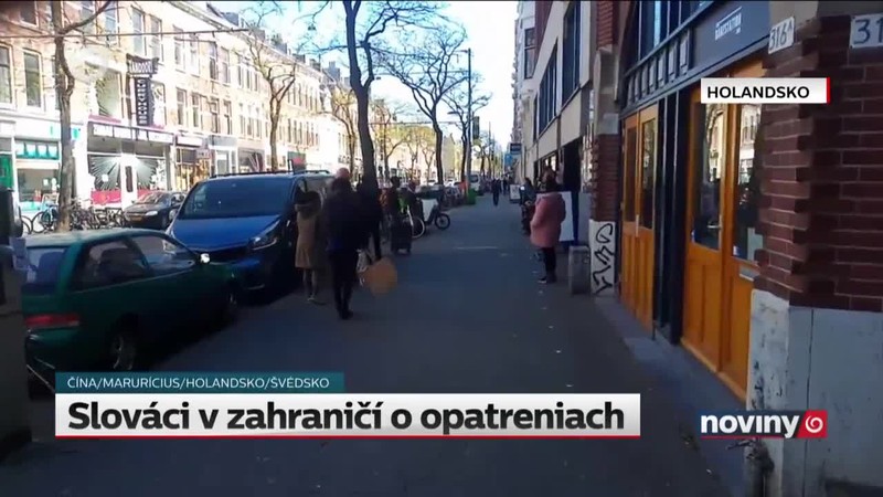 Slováci v zahraničí o opatreniach