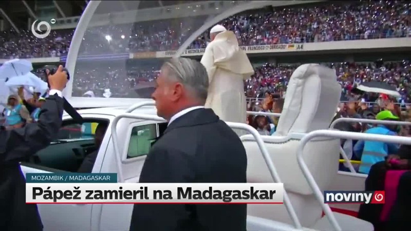 Pápež zamieril na Madagaskar