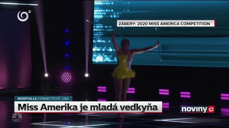Miss Amerika je mladá vedkyňa