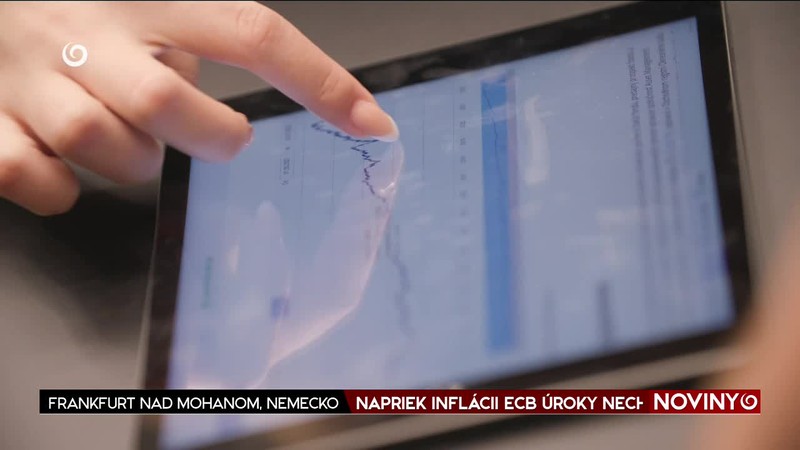 NAPRIEK INFLÁCII ECB ÚROKY NECHALA