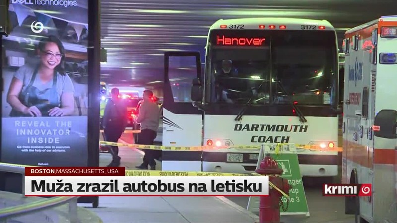 Muža zrazil autobus na letisku