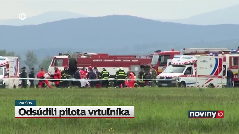 Odsúdili pilota vrtuľníka