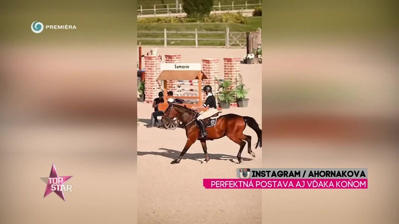 Perfektná postava aj vďaka koňom