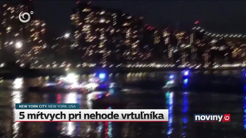 5 mŕtvych pri nehode vrtuľníka