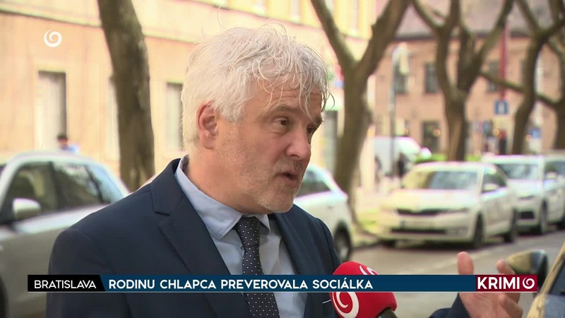 RODINU CHLAPCA PREVEROVALA SOCIÁLKA