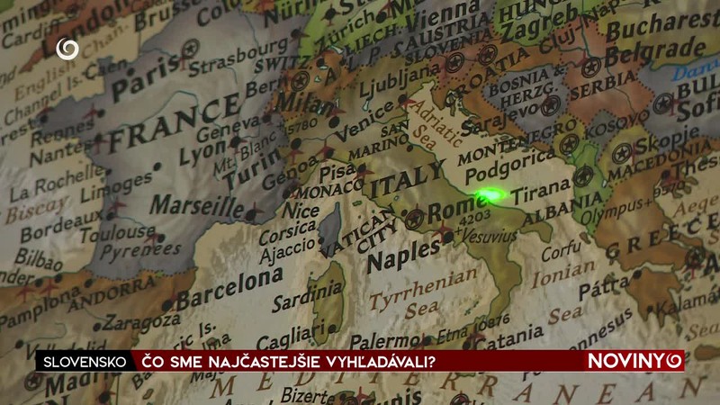 ČO SME NAJČASTEJŠIE VYHĽADÁVALI?