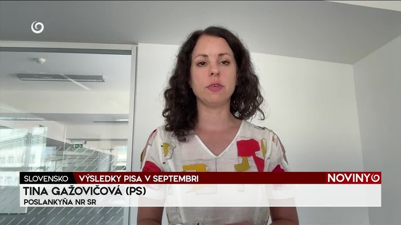 VÝSLEDKY PISA V SEPTEMBRI
