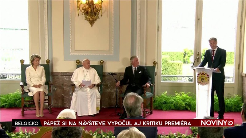 PÁPEŽ SI NA NÁVŠTEVE VYPOČUL AJ KRITIKU PREMIÉRA