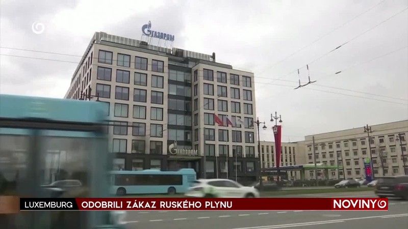 ODOBRILI ZÁKAZ RUSKÉHO PLYNU