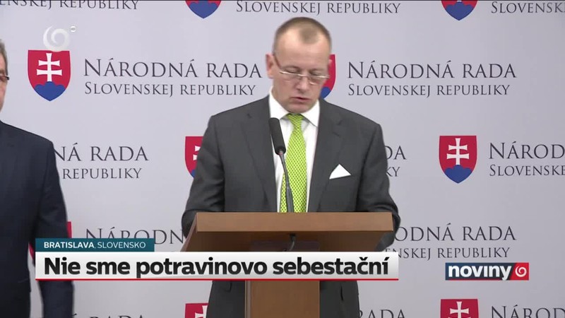 Nie sme potravinovo sebestační