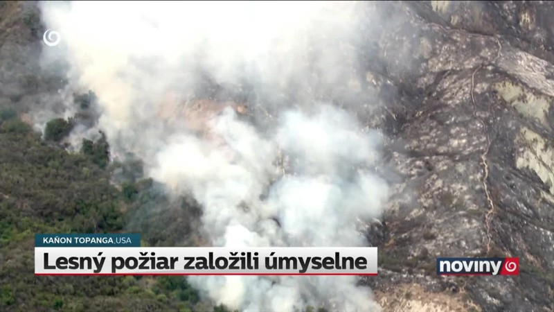Lesný požiar založili úmyselne