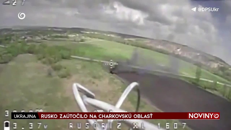 RUSKO ZAÚTOČILO NA CHARKOVSKÚ OBLASŤ