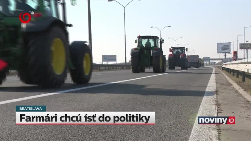 Farmári chcú ísť do politiky