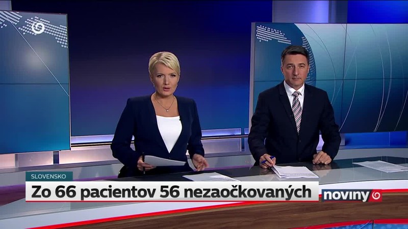 Zo 66 pacientov 56 nezaočkovaných
