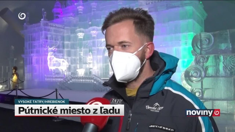 Pútnické miesto z ľadu