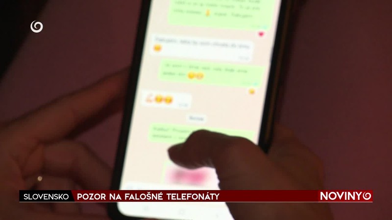 POZOR NA FALOŠNÉ TELEFONÁTY