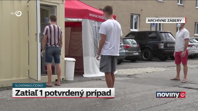 Zatiaľ 1 potvrdený prípad