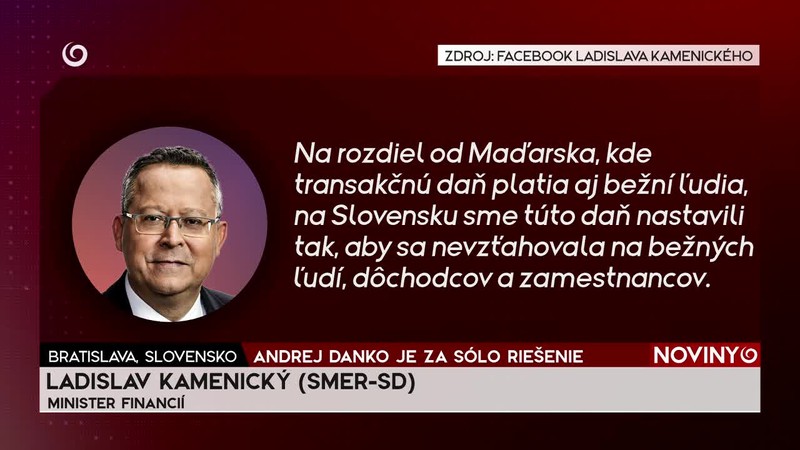 ANDREJ DANKO JE ZA SÓLO RIEŠENIE