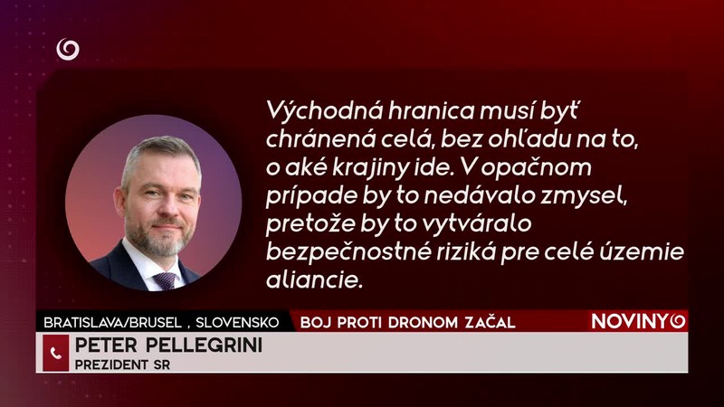 BOJ PROTI DRONOM ZAČAL