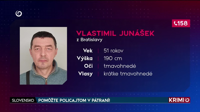 POMÔŽTE POLICAJTOM V PÁTRANÍ!