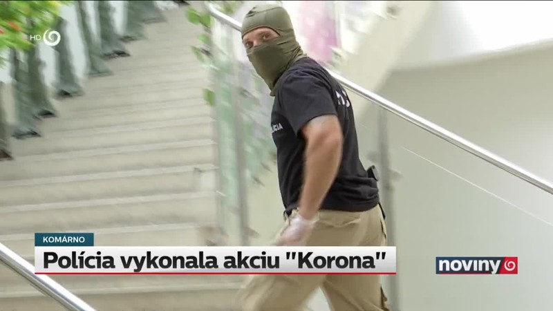 Polícia vykonala akciu "Korona"