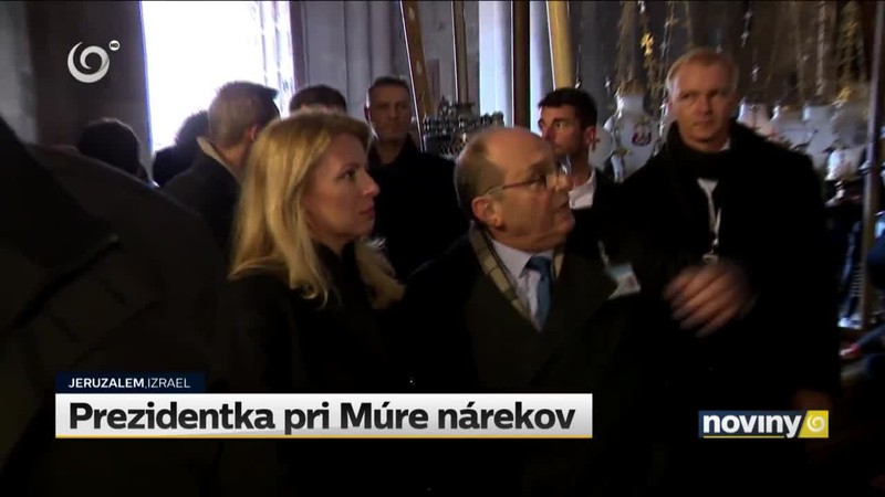 Prezidentka pri Múre nárekov