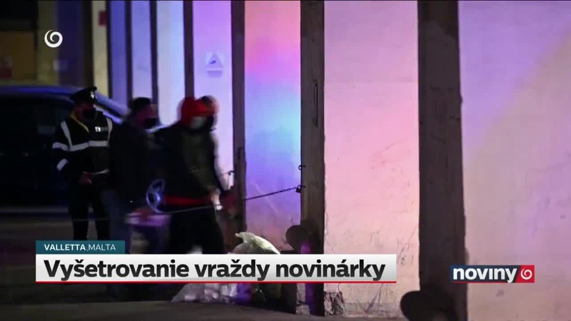 Vyšetrovanie vraždy novinárky