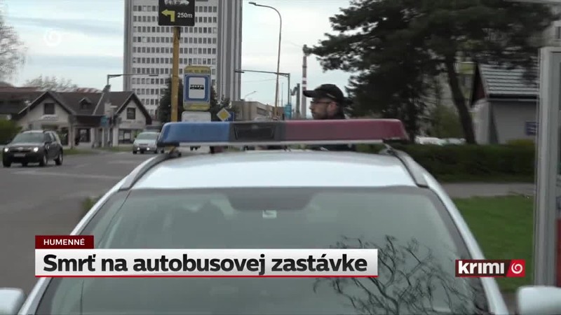 Smrť na autobusovej zastávke