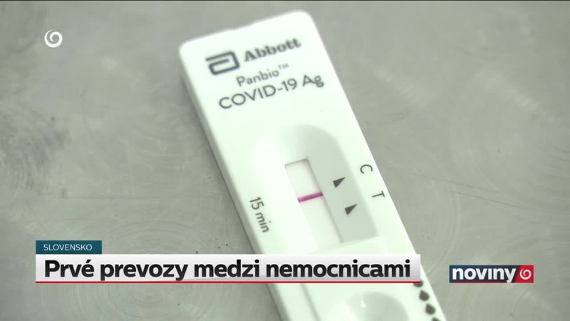Prvé prevozy medzi nemocnicami