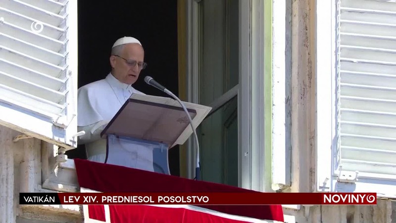 LEV XIV. PREDNIESOL POSOLSTVO