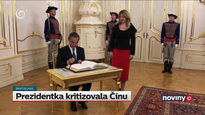 Prezidentka kritizovala Čínu