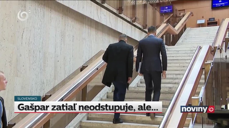 Gašpar zatiaľ neodstupuje, ale...