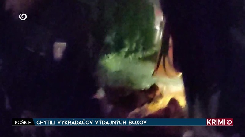 CHYTILI VYKRÁDAČOV VÝDAJNÝCH BOXOV