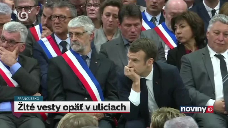 Žlté vesty opäť v uliciach