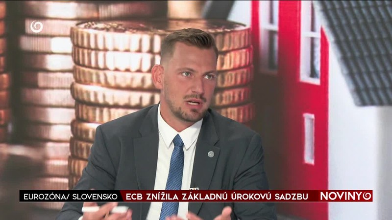 ECB ZNÍŽILA ZÁKLADNÚ ÚROKOVÚ SADZBU