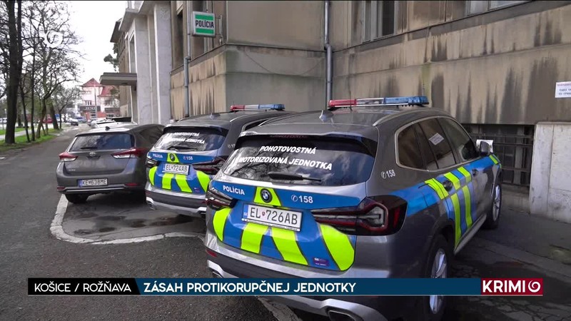 ZÁSAH PROTIKORUPČNEJ JEDNOTKY